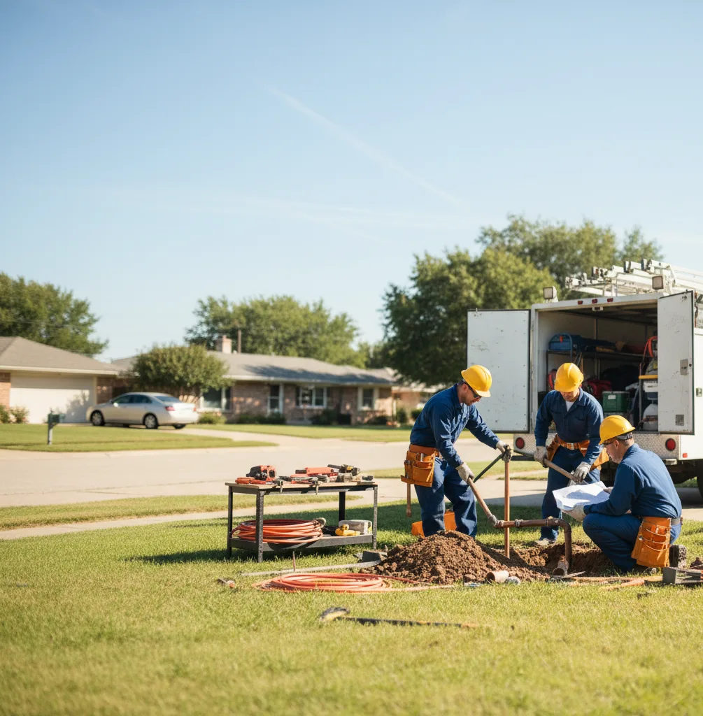 Leak Detection in Urania, LA